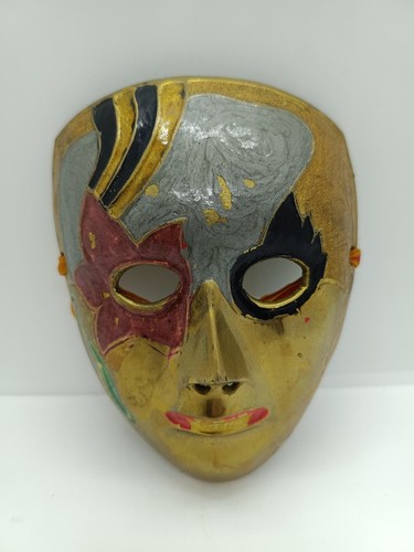 Venzianische maske messing - venzianische,