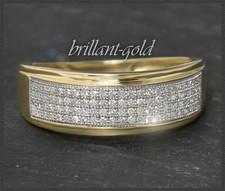 Ring mit 0,45ct Diamanten, 10