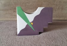 Thomas Rosenthal Porzellan, Vase  Atelier Collection, 80er Jahre Memphis Style 