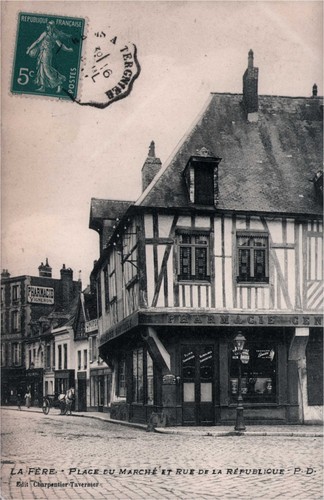 Cpa fere place - la, du