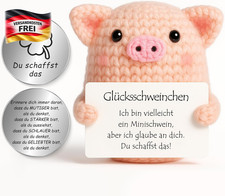 Mini glücksschwein figur mit - glücksschwein,