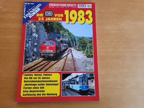 Eisenbahn kurier 1983 die - -,