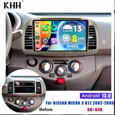 6+64G Für NISSAN MICRA 3 K12