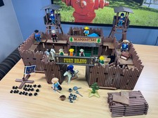 ? Playmobil Western 3773 Fort Bravo Soldaten Pferde Cowboys General 1980 #14