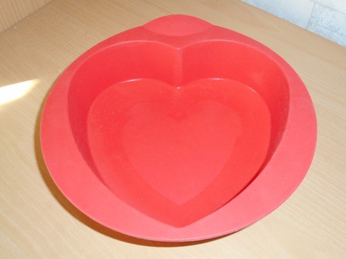 Tupperware herzförmig silikon - herzförmig,