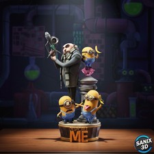 Minions – 3D Resin Druck