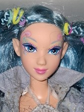 ?BARBIE MATTEL puppe blaues haar elfe fantasy + kleidung?