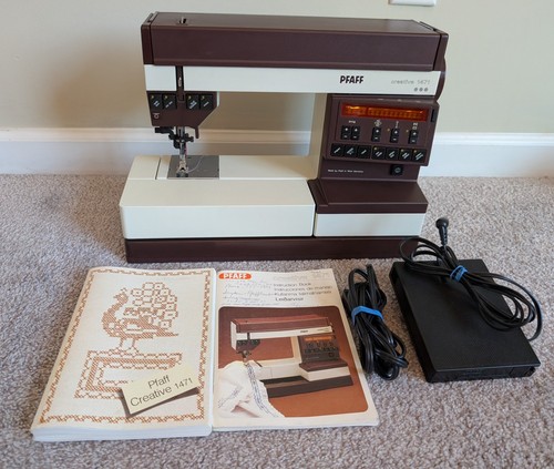 Vintage pfaff creative 1471 - vintage,
