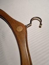 9x Hochwertige Echtholz Kleiderbügel