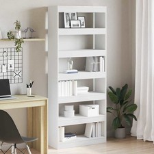 Bücherregal mit Regal Weiß