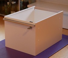 USM Haller Schublade A4 = 35cm Höhe, weiss, neuwertig