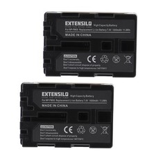2x Akku für Sony DCR-PC120E DCR-PC115 DCR-PC120BT DCR-PC330 DCR-PC9 1600mAh 7,4V