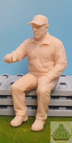 Spur modellfigur lokführer - 1,