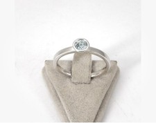 Topas- Ring In 750er Weissgold