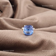 Kissen Tanzanitstein Art Deco