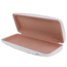 Brillenetui Hartschale Kinderetui Einhorn zum Ausmalen Stiftebox Stift Etui weiß