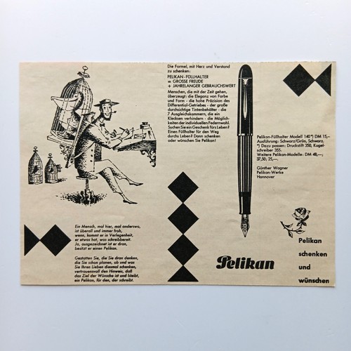 1958 pelikan füllhalter - 1958,
