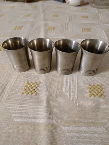 Schnapsbecher pinnchen zinn - schnapsbecher,