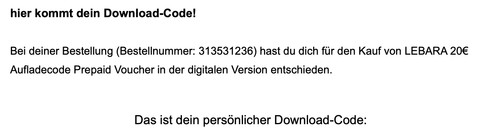 Lebara esd evoucher - esd,
