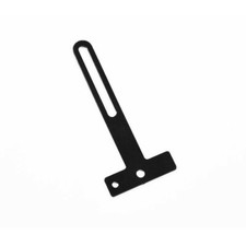 T Halter für Reflektoren an Kennzeichenhalter Heckumbau unter dem Kennzeichen