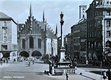 AK München Marienplatz 1957