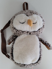 Eule - Steinkauz Plüsch Rucksack für Kleinkinder Kindergartentasche