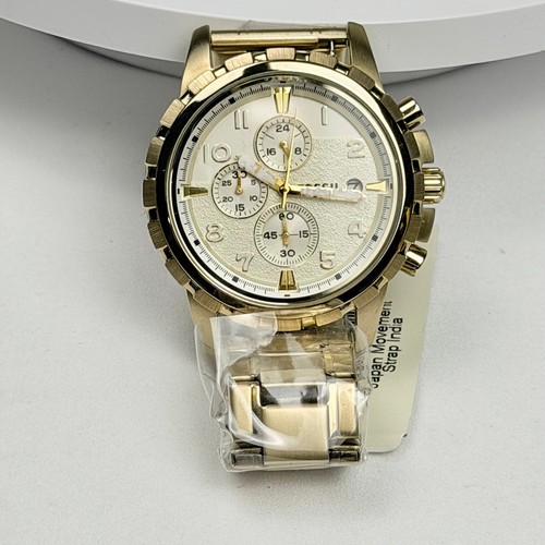 Fossil dean chronograph gold - chronograph,