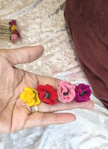 Acetate hair pin shaped - 12,