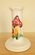 Kerzenhalter, Kerzenständer, Keramik, Töpferei, Herbst, Fliegenpilz