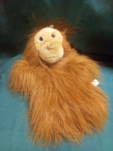 Orang utan baby als handpuppe - utan,