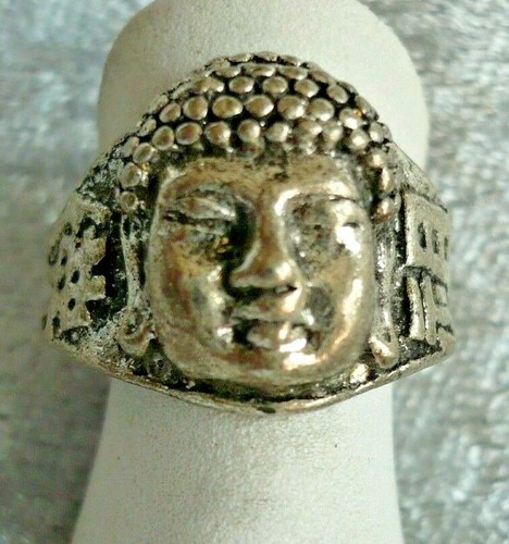 Buddha ring plastisch - buddha,