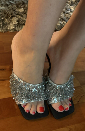 Zara party absatz sandalen - absatz,