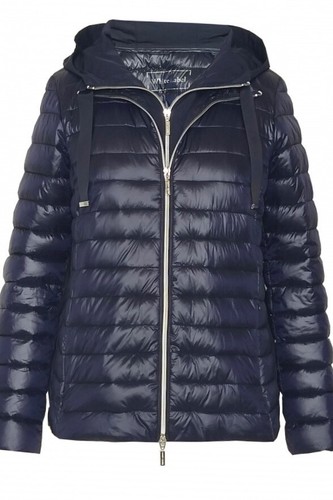 White label jacke blau - white,