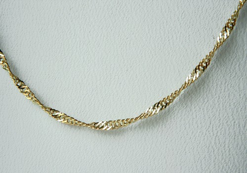 Echt gold singapurkette - ***,