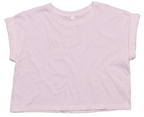 Damen crop top fallende - top, t