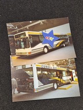 Original Busfotos 9x13  MAN EL 202 auf der IAA 1994  in Hannover Werkswagen