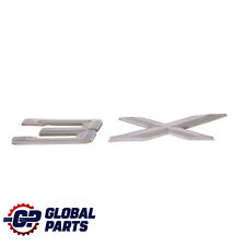 BMW X3 F25 Heck Klappe Label Emblem Abzeichen X3 Schriftzug Chrom 7362473