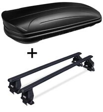 Dachbox VDPMAA320 matt 320L + Dachträger Tema für für VW Golf V 5Türer 03-08 Sta