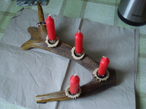 Jagdlicher adventsleuchter - jagdlicher,
