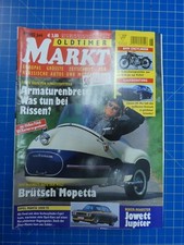 Oldtimer Markt Juni 2002 Brütsch Mopetta Opel Manta 2800TE Citroen SM To547