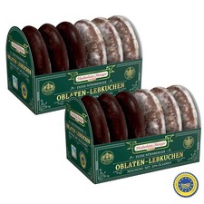 Nürnberger Oblaten Lebkuchen 2fach Metzger 2x 200g MHD 4/25