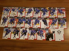 DEL2 DEL 2 17-18 2017-2018 Teamset EC Kassel Huskies 23 Karten NEU