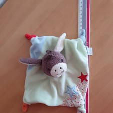 Sterntaler Esel Emmi grün beige Sterne Kuscheltuch Schmusetuch Schnuffeltuch