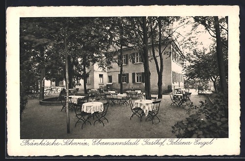 Ansichtskarte ebermannstadt - ansichtskarte,