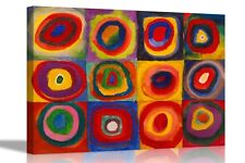 Quadratische farbige