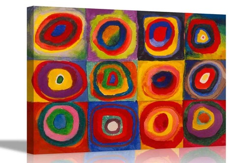 Quadrate farbstudie - quadrate,