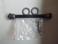 Achse/Vorderradnabe Fahrradachse Vorderrad Fahrradteile 130 mm x 9,5 mm # 50401