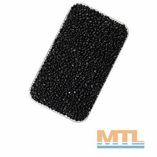 1 kg Glaskies Schwarz 3/6 mm für Tischdeko Steinteppich oder Aquarienkies