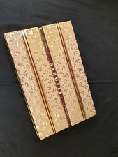 Große Alte Fides Sarotti Pralinenschachtel  Gold Sam  (leer) ca. 1950 RAR selten