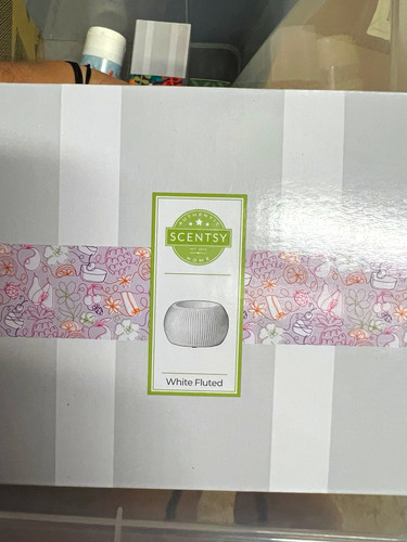 Scentsy duftlampe modell white - scentsy,